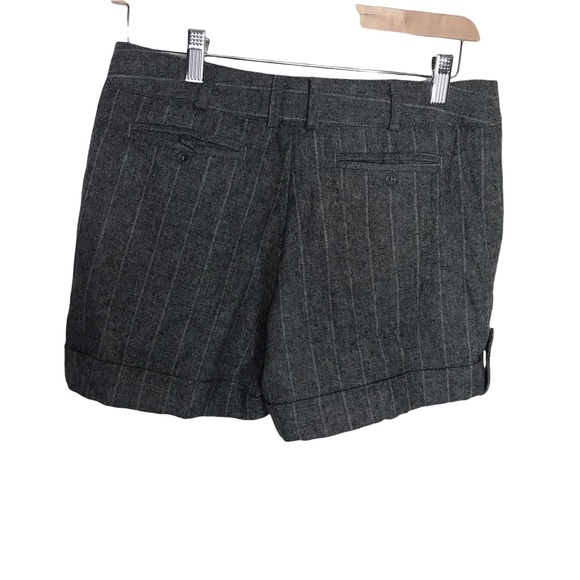 Ted Baker Grey Wool Pleated Shorts - Picture 2 of 6